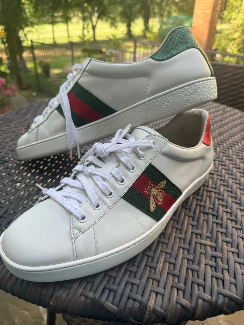 Authentic Gucci Ace/ Authentication Report Gucci Ace Bee Sneakers – US 13